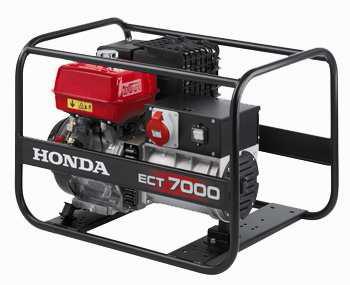 GENERATOR TRIFAZAT 4/7 kVA HONDA ECT 7000 GV